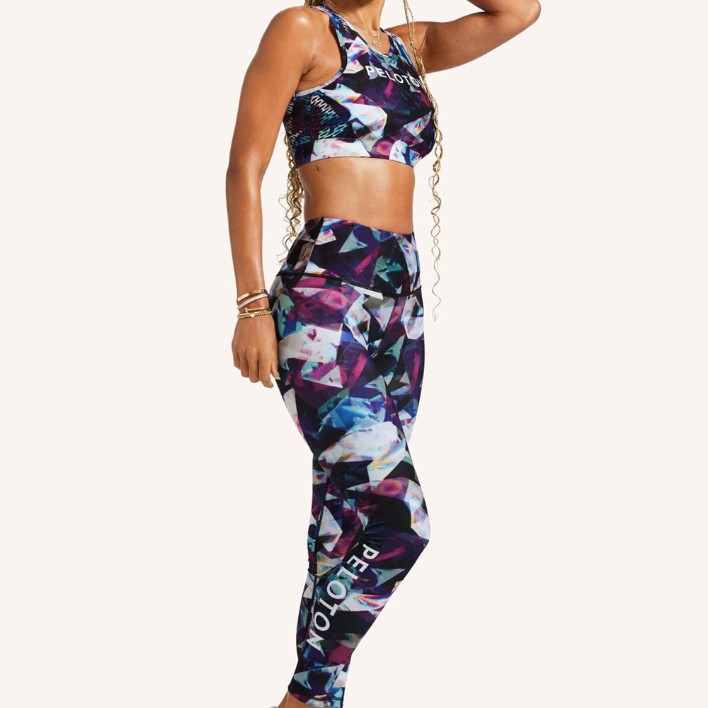 LIKE NEW!!!! PELOTON Jewels In Space High Waist Legging